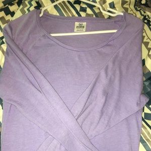 Pink long sleeve shirt